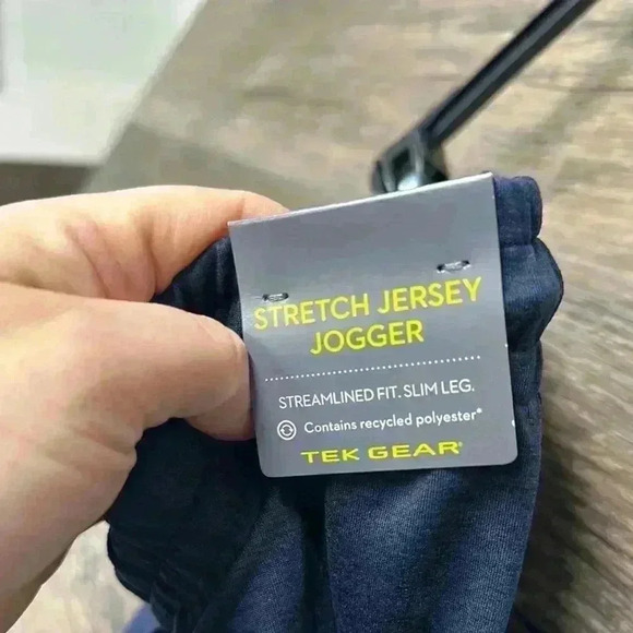 Tek Gear Boys Navy Blue Jogger Pants - Picture 3 of 4